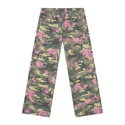 Camouflage Jeans with Pockets - Hovatok