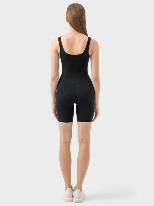 Millennia Wide Strap Active Romper - Hovatok