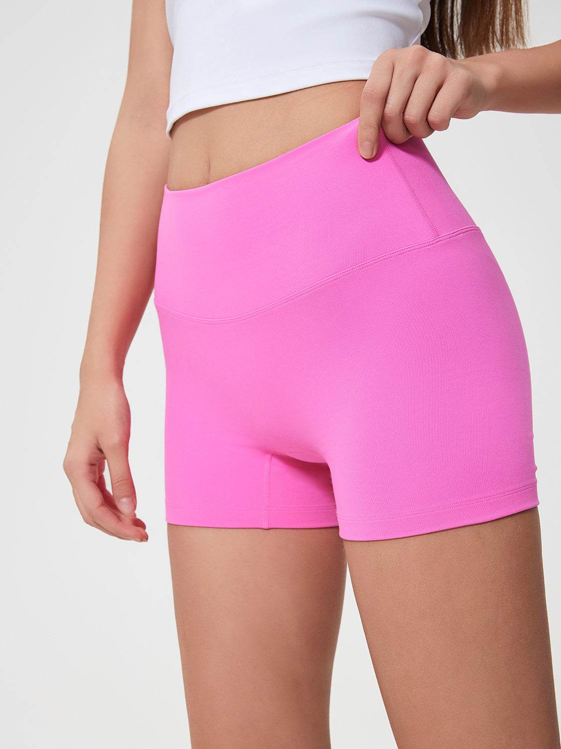 Millennia High Waist Active Shorts - Hovatok