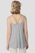 Basic Bae Bamboo Scoop Neck Double Spaghetti Straps Cami - Hovatok