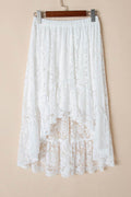 Lace High-Low Skirt - Hovatok