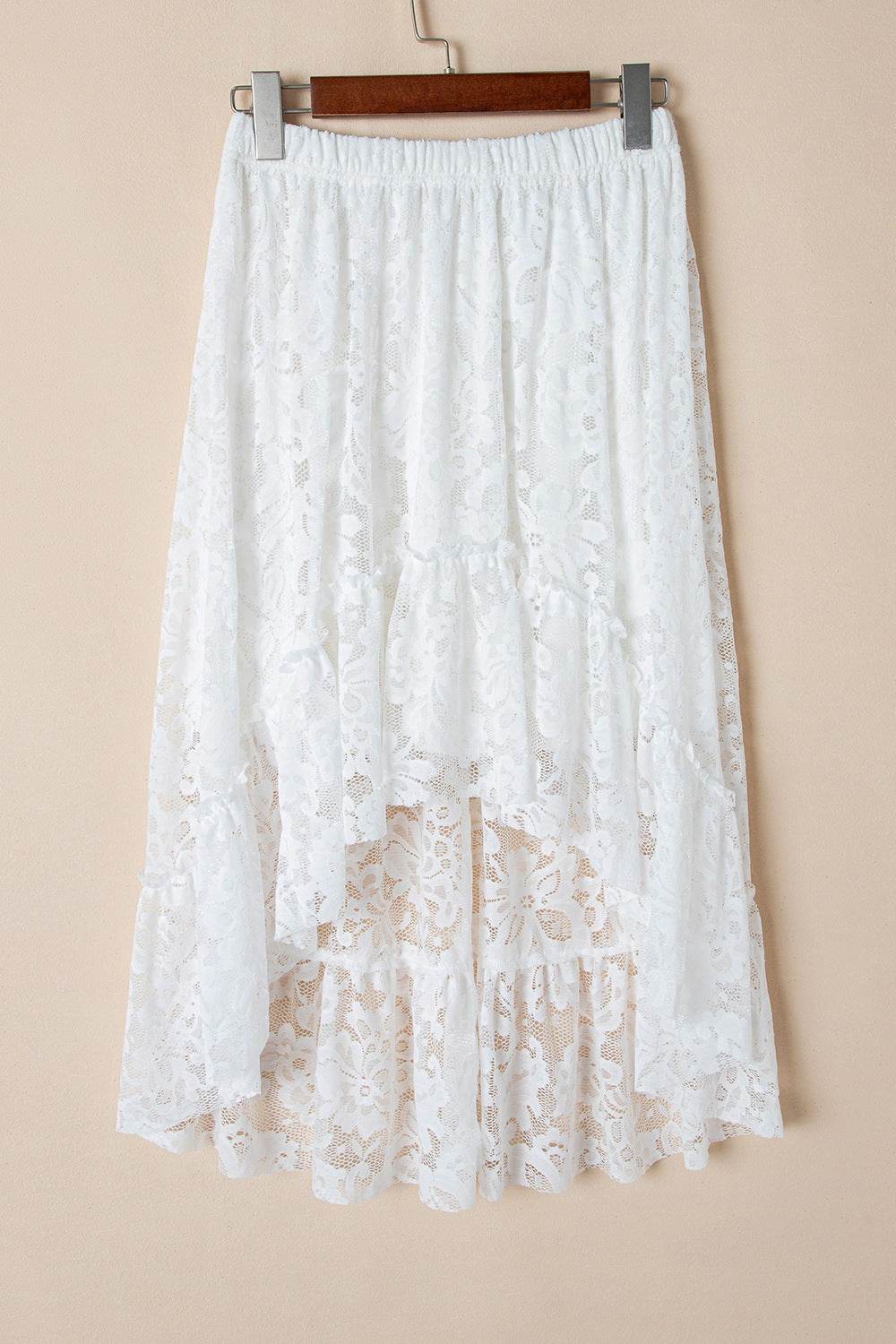 Lace High-Low Skirt - Hovatok