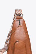 Adored Take A Trip PU Leather Sling Bag - Hovatok