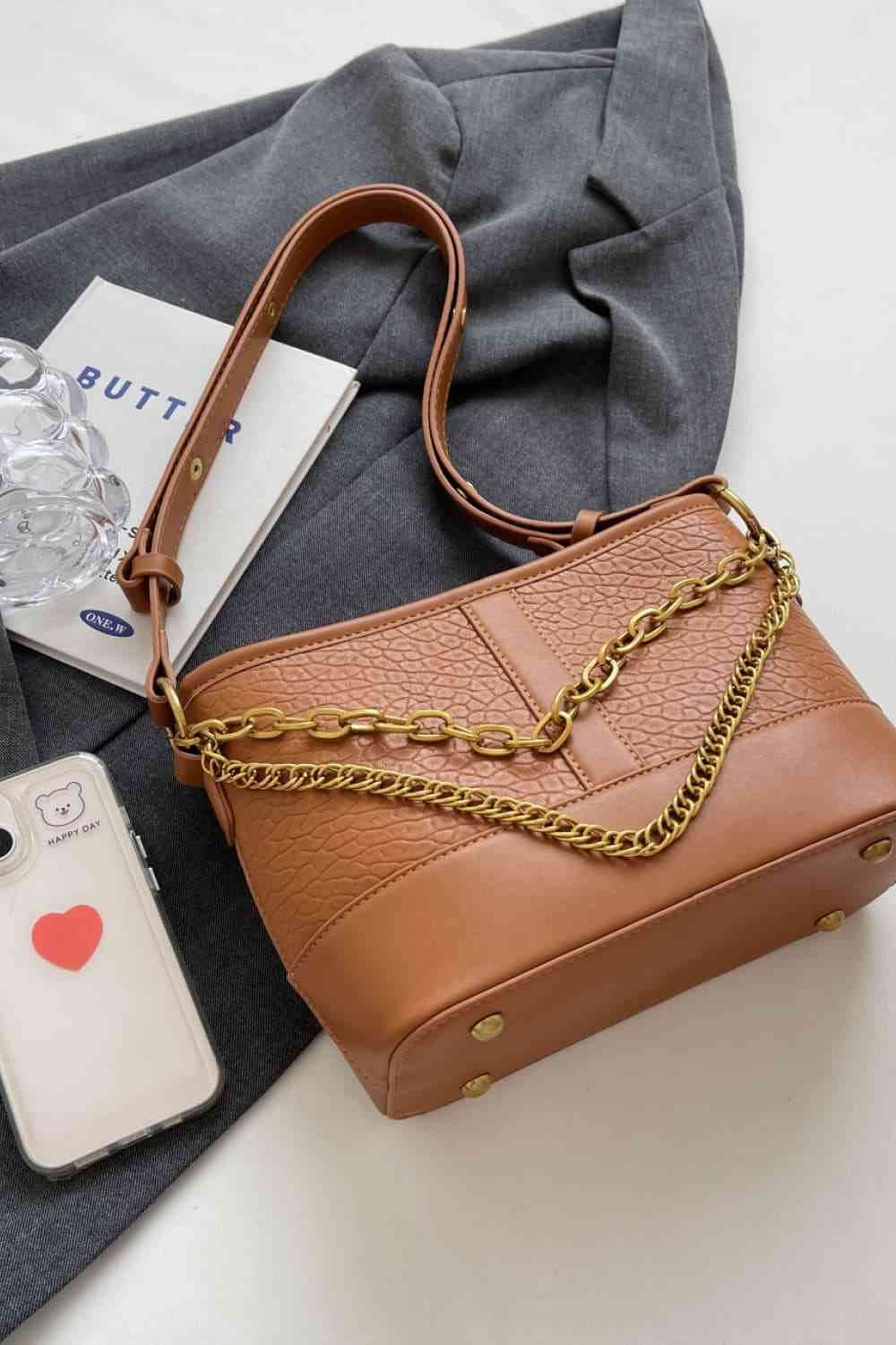 PU Leather Shoulder Bag - Hovatok