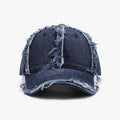 Raw Hem Cotton Baseball Cap - Hovatok