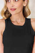 Basic Bae Full Size Round Neck Slim Tank - Hovatok