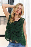 ADORA Crochet Wide Strap Tank - Hovatok