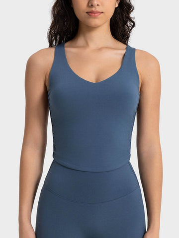 Millennia Cropped Sport Tank - Hovatok