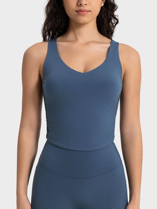 Millennia Cropped Sport Tank - Hovatok