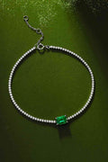 Adored 1 Carat Lab-Grown Emerald Bracelet - Hovatok