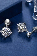 Adored 4 Carat Moissanite Drop Earrings - Hovatok