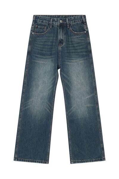 Bootcut Jeans with Pockets - Hovatok