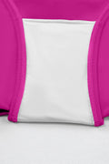 Ruched Slit Tankini Set - Hovatok