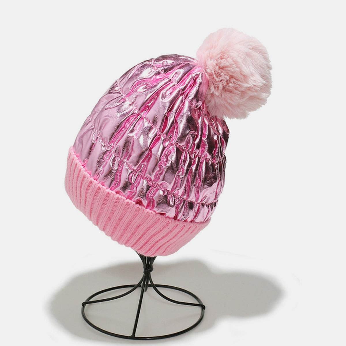 Thermal Knit Hat with Pompom - Hovatok