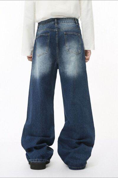 Men's Cat's Whisker Wide Leg Jeans - Hovatok