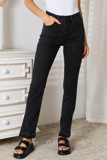 Kancan Striped Pants with Pockets - Hovatok