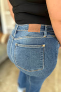 Judy Blue Full Size High Waist Front Seam Detail Straight Jeans - Hovatok