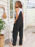 V-Neck Spaghetti Strap Jumpsuit - Hovatok