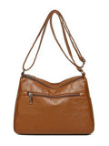 PU Leather Adjustable Strap Shoulder Bag - Hovatok