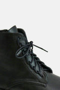Beast Fashion Faux Leather Lace-Up Boots with Side Zipper - Hovatok