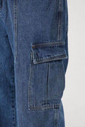 Wide Leg Jeans with Pockets - Hovatok