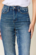 Judy Blue Full Size Tummy Control High Waist Slim Jeans - Hovatok
