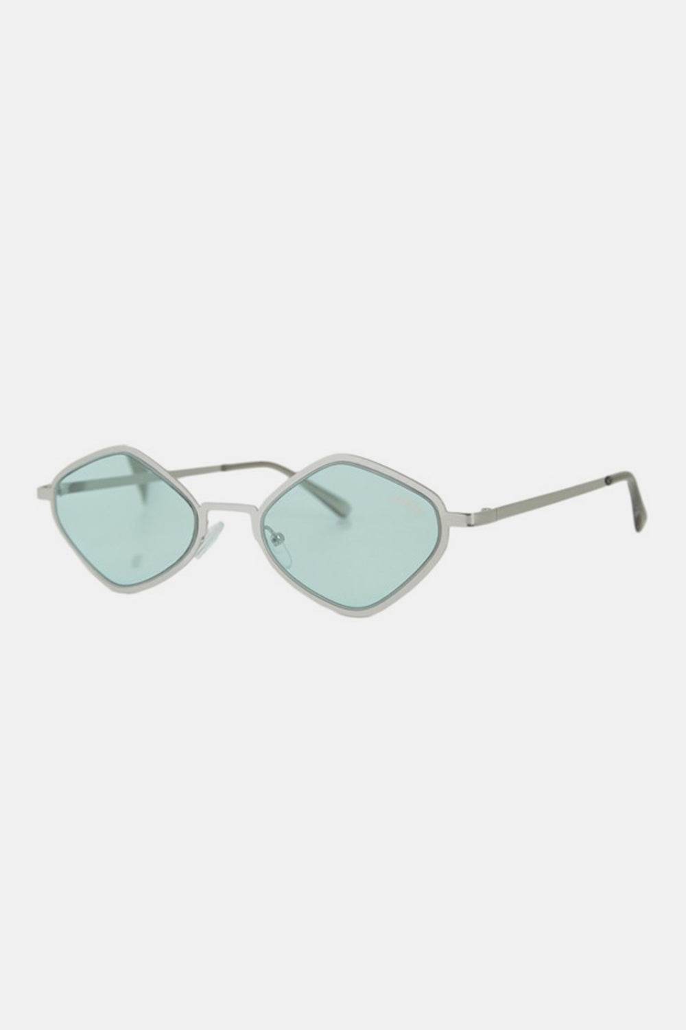 Nicole Lee USA Metal Frame Geometric Sunglasses - Hovatok