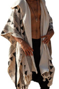 Men's Open Front Printed Cover-Up - Hovatok