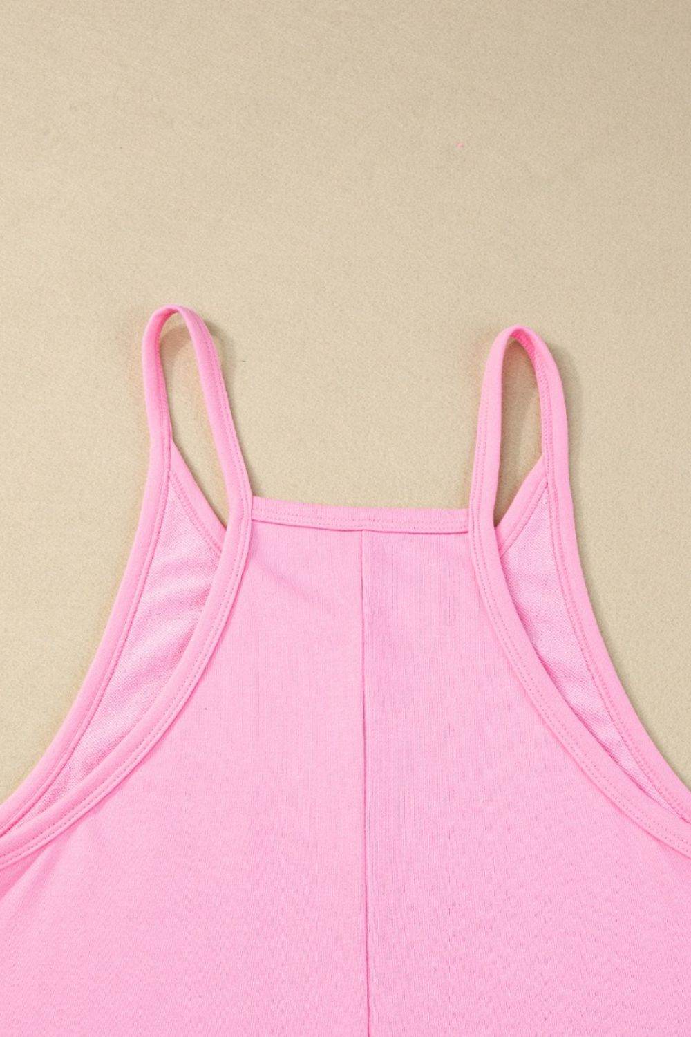 Sleeveless Romper with Pockets - Hovatok