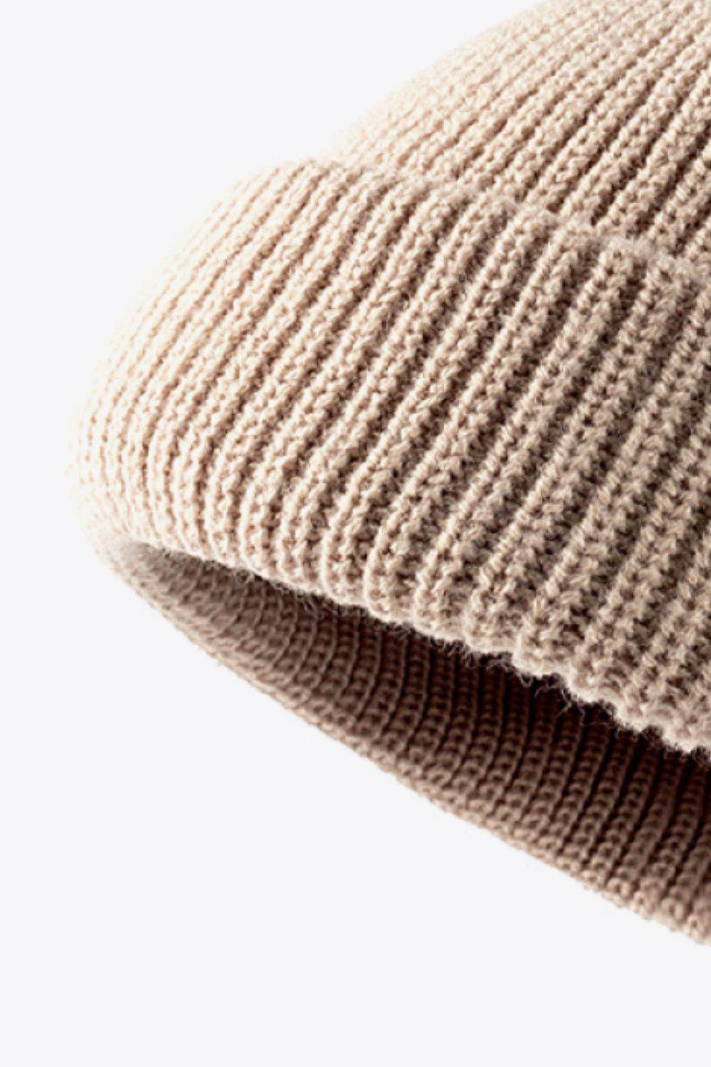 Calling For Winter Rib-Knit Beanie - Hovatok