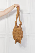 Justin Taylor Brunch Time Straw Rattan Handbag - Hovatok