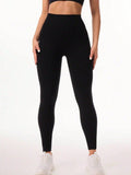 Pocketed High Waist Active Leggings - Hovatok