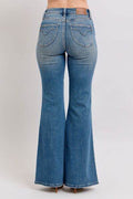Judy Blue MR Tummy Control Vintage Wash Jeans - Hovatok