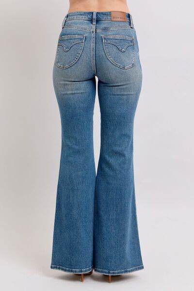 Judy Blue MR Tummy Control Vintage Wash Jeans - Hovatok