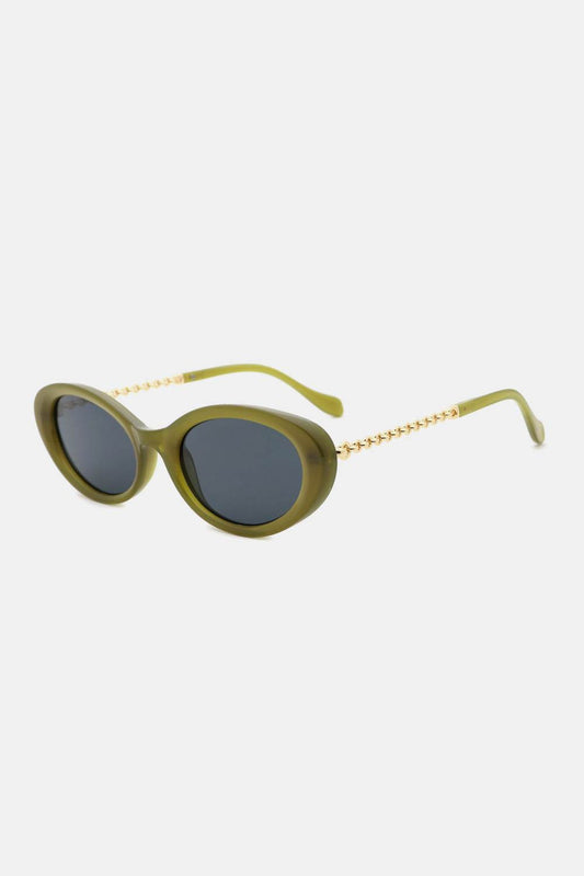 Polycarbonate Frame Cat-Eye Sunglasses - Hovatok