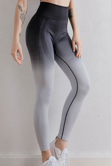 Gradient High Waist Sports Leggings - Hovatok