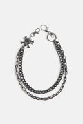 Treasure Point Shape Double Layer Alloy Belt - Hovatok