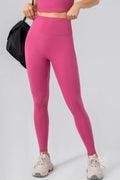 High Waist Wide Waistband Active Leggings - Hovatok