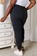 Basic Bae Leopard Print Joggers with Pockets - Hovatok
