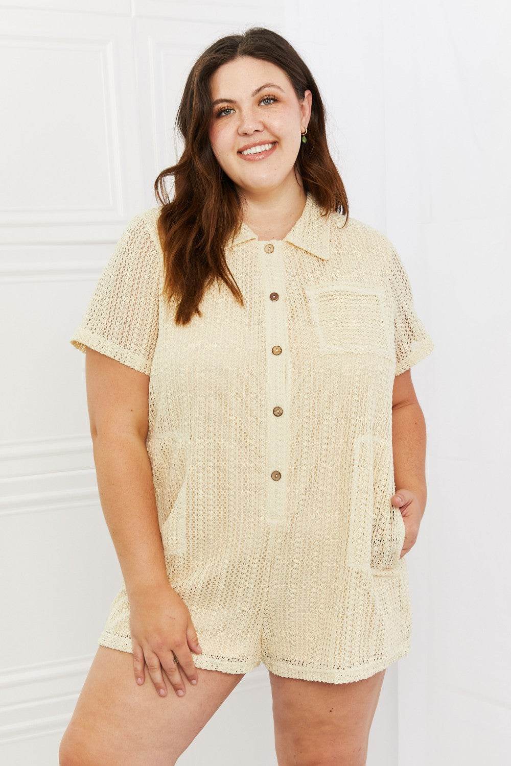 HEYSON Ready For The Day Crochet Romper - Hovatok