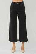 RISEN Full Size High Rise Wide Leg Ankle Jeans Plus Size - Hovatok