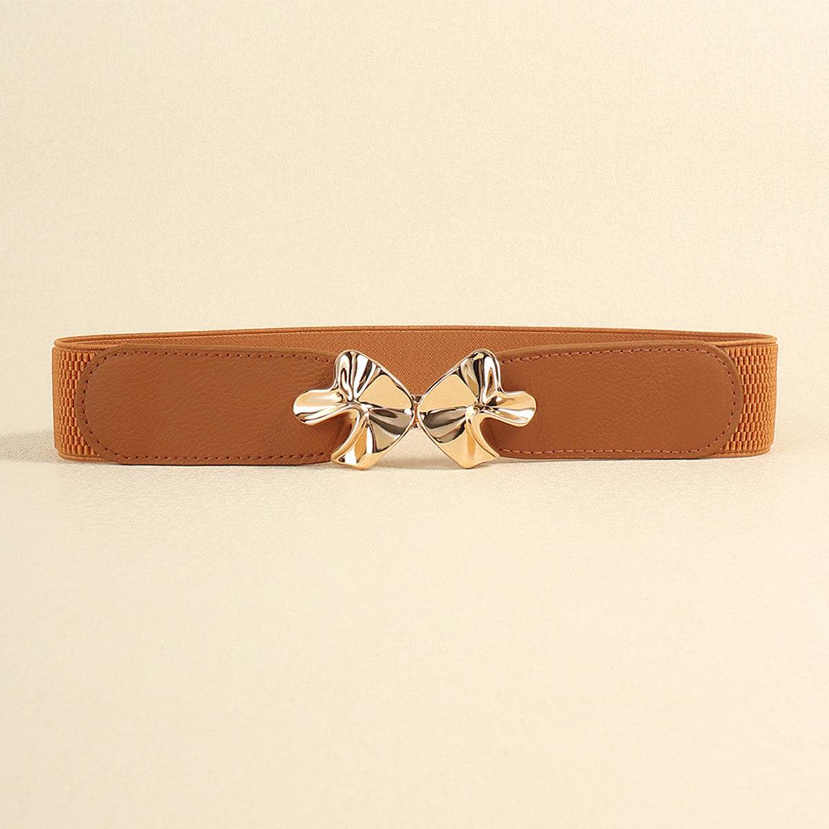 Alloy Buckle Elastic Belt - Hovatok