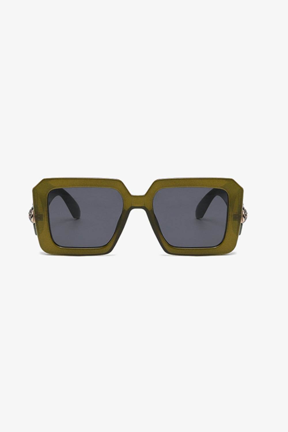Polycarbonate Frame Square Sunglasses - Hovatok