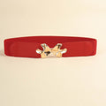 Alloy Buckle Elastic Belt - Hovatok