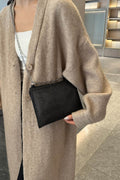 Rhinestone Polyester Chain Crossbody Bag - Hovatok