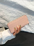PU Leather Solid Color Wallet - Hovatok