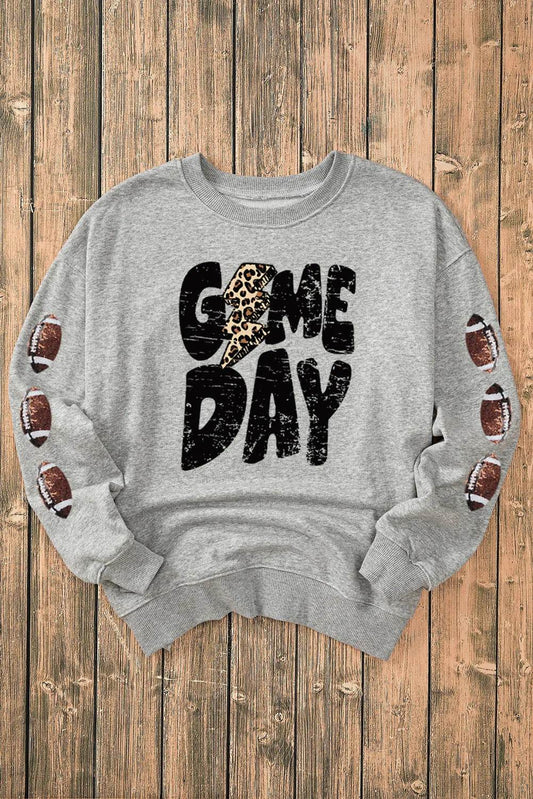 GAME DAY Football Long Sleeve Sweatshirt - Hovatok