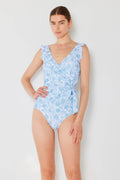 Marina West Swim Full Size Float Ruffle Faux Wrap One-Piece Swimsuit - Hovatok