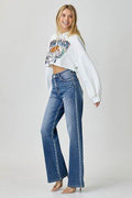 RISEN High Waist Jeans with Pockets - Hovatok