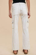 Annie Wear Straight Leg Jeans with Cargo Pockets - Hovatok